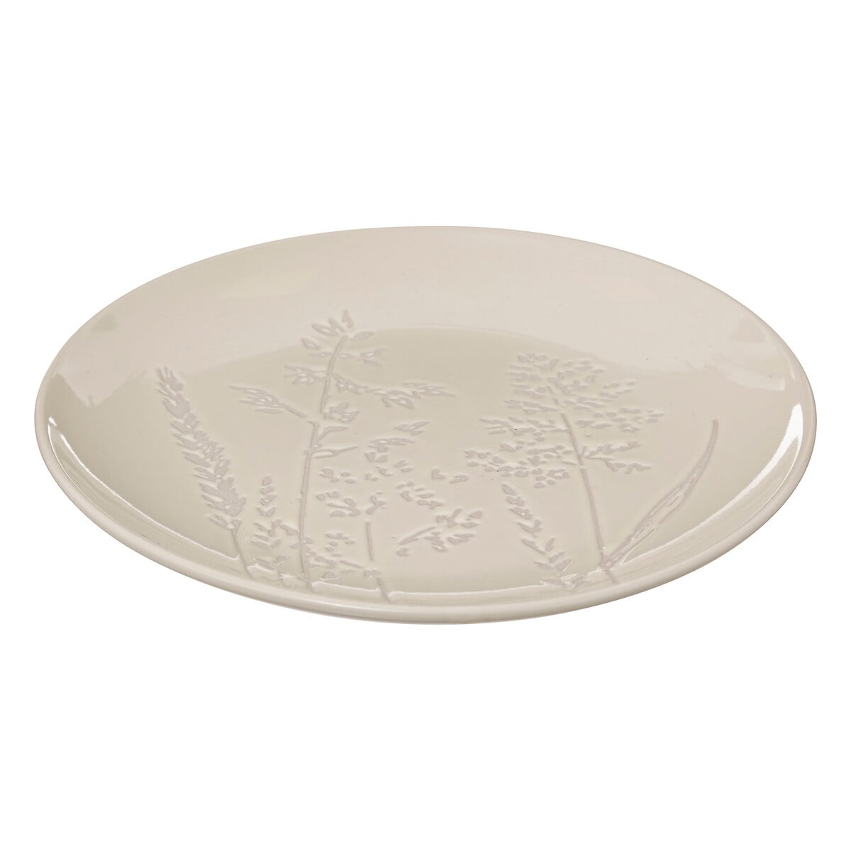 Prato de sobremesa ELSA branco 19cm