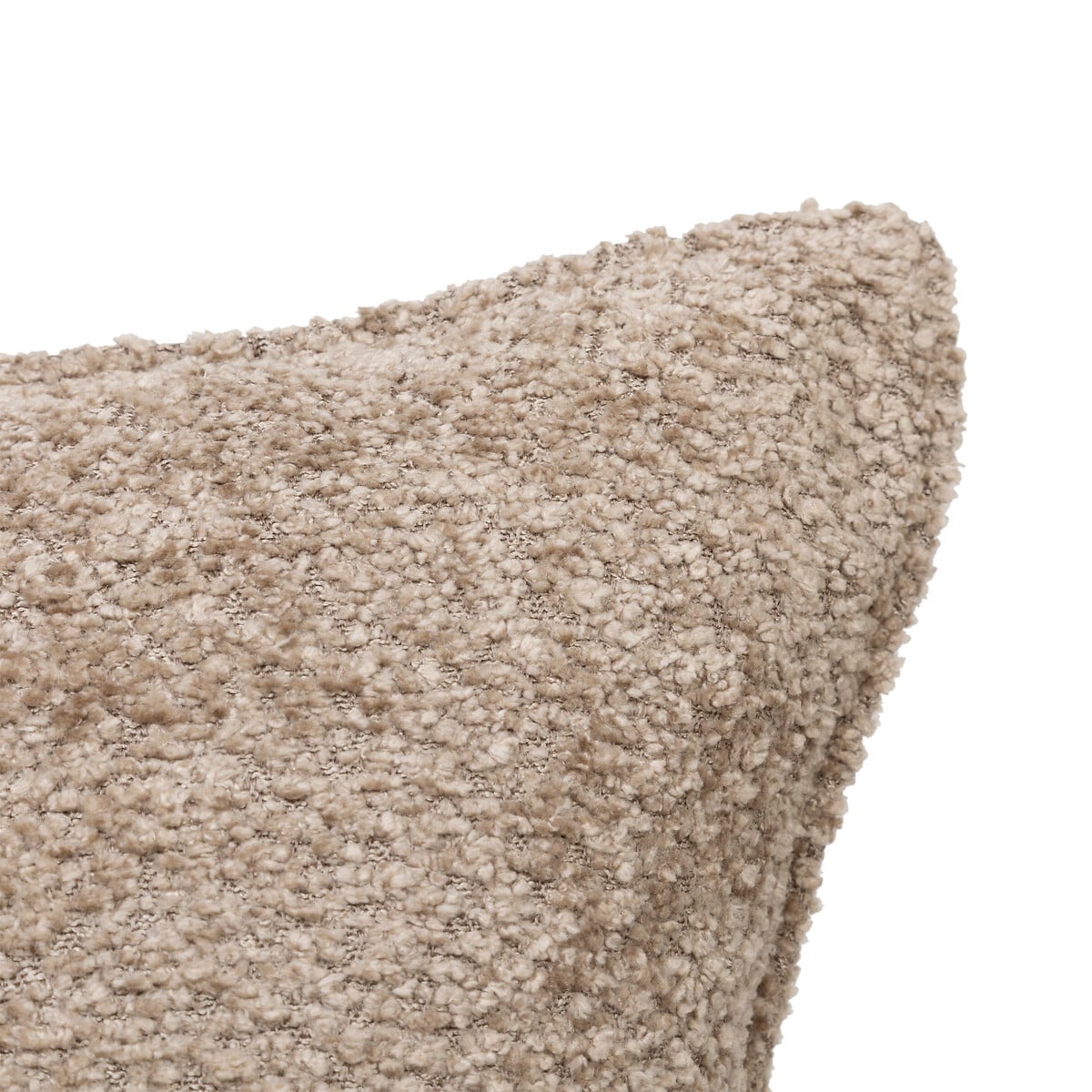 Almofada AUTOMNE bouclette taupe 45x45cm