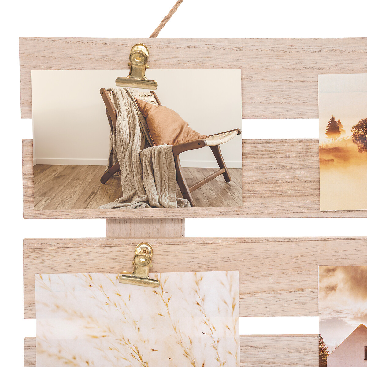 Multimoldura cagette bege 43x58cm