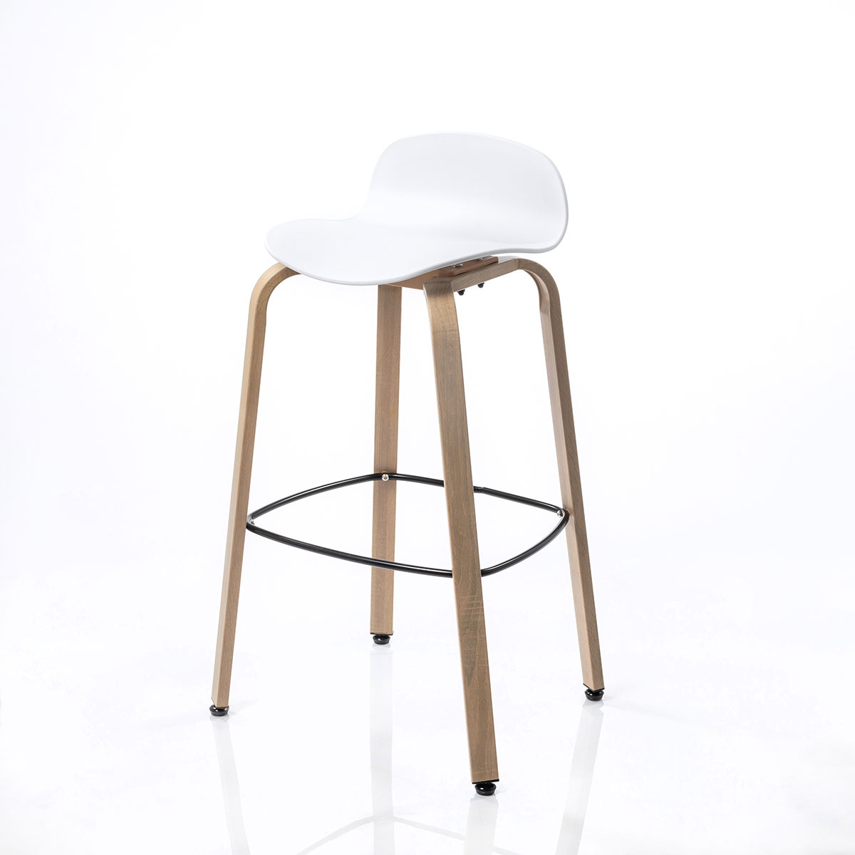 Banco de bar DANTE branco