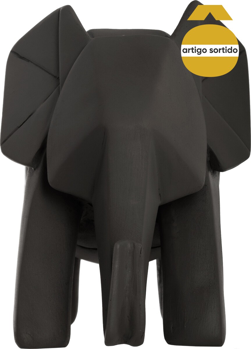 Elefante decorativo origami