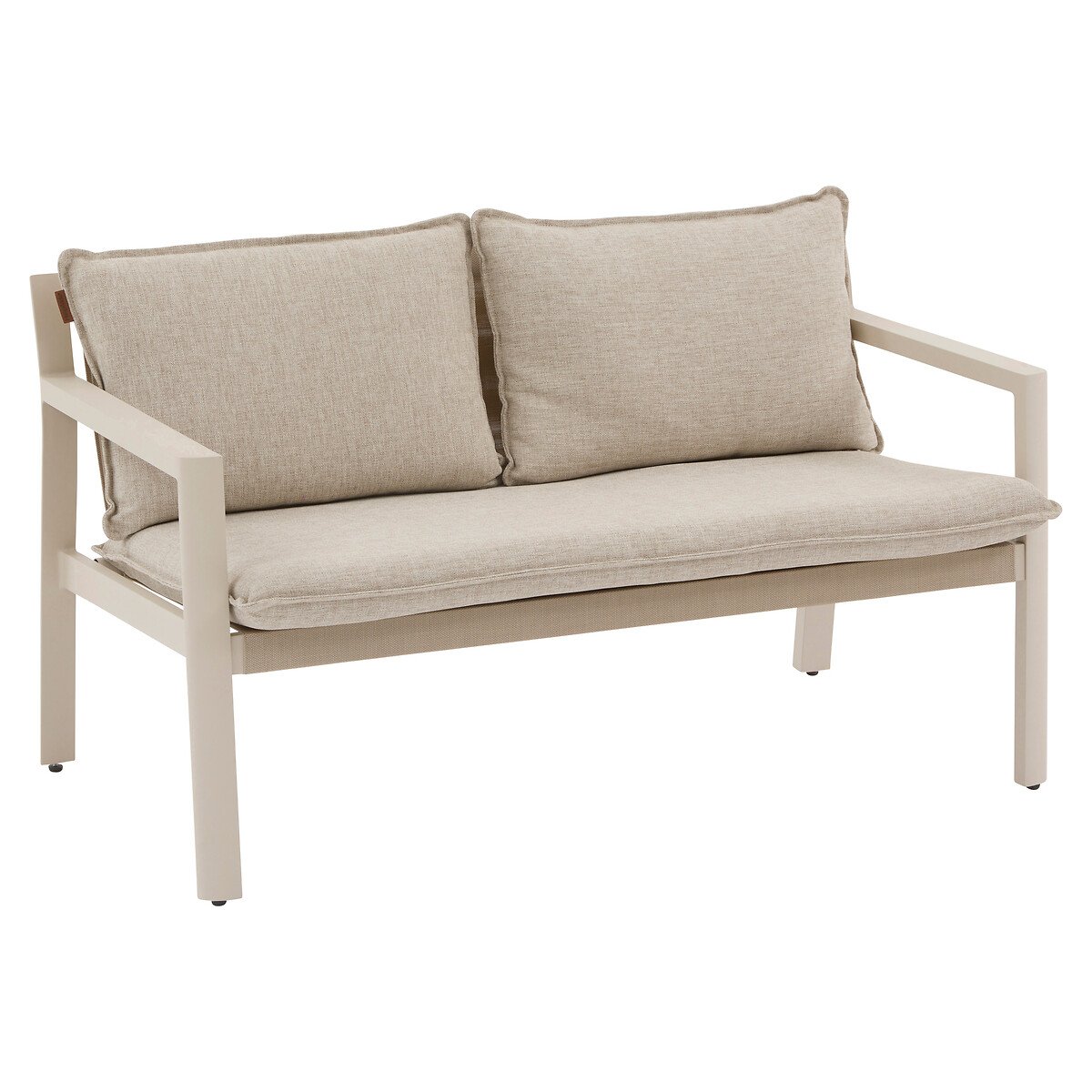 Conjunto de jardim FLOVIA argile 4 lugares