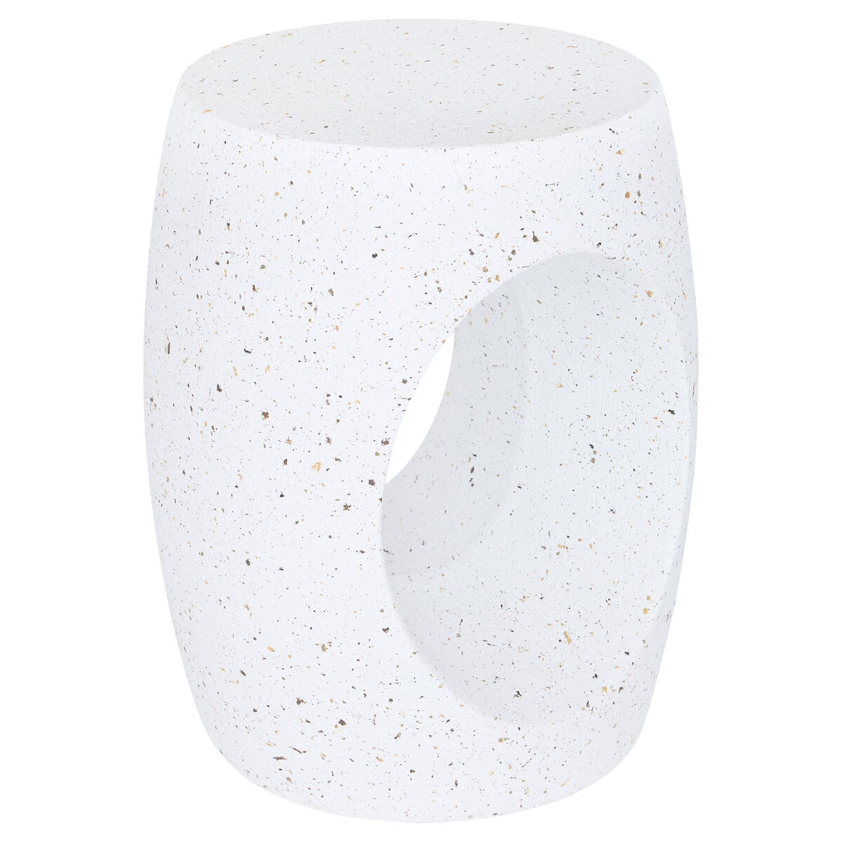 Mesa de apoio NARLON branca D38x47cm
