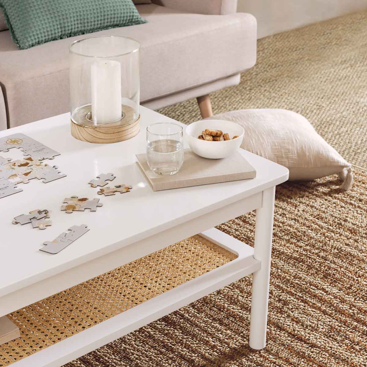 Mesa de centro branca