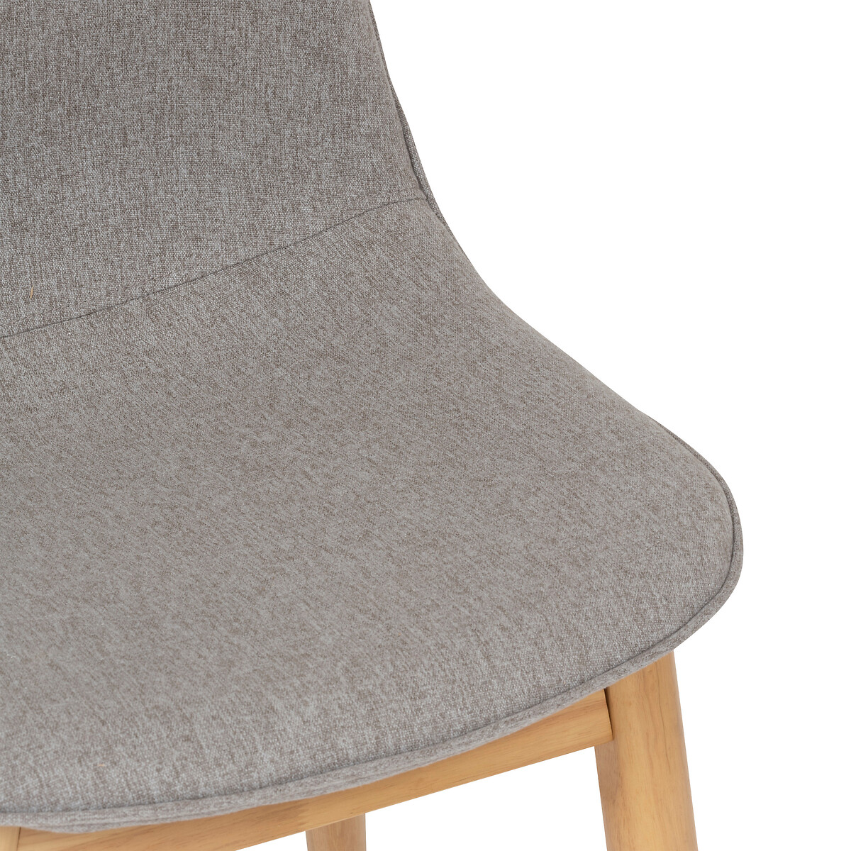 Conjunto 2 cadeiras AYATI cinza em mdf