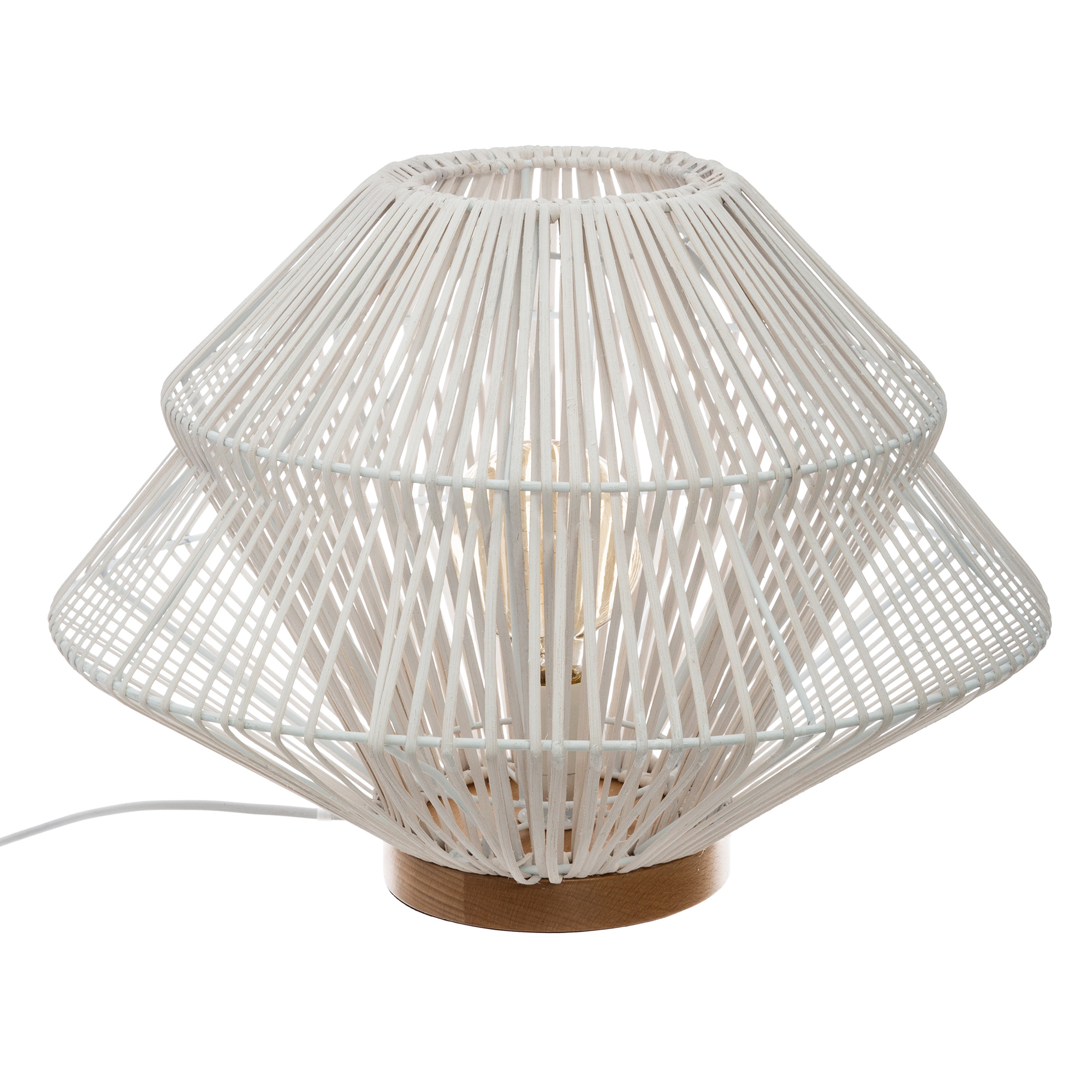 Candeeiro De Mesa Rattan Ludza
