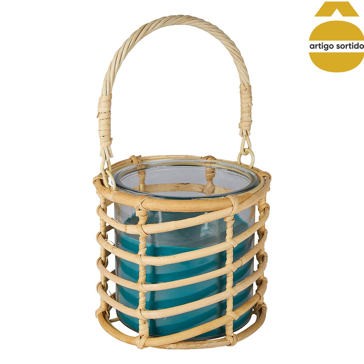 Vela perfumada YUCATAN com suporte 430g