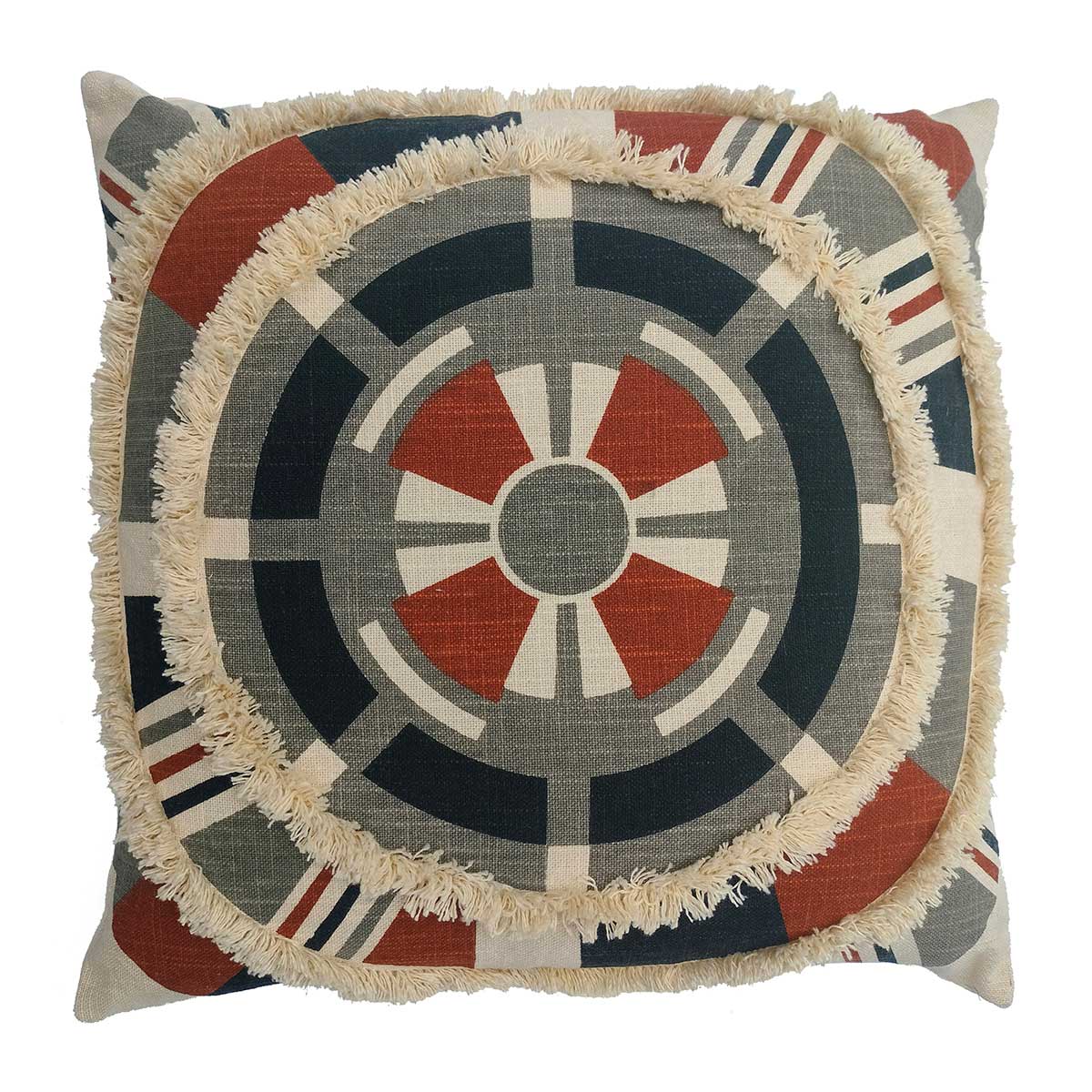 Almofada TANGER em algod&atilde;o 45x45cm