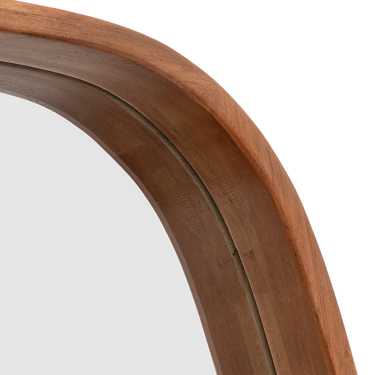 Espelho de parede JASNA castanho 80cm