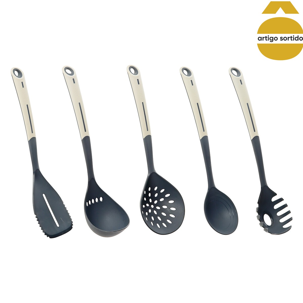 Conjunto de 5 utens&iacute;lios de servir ESSENTIELS