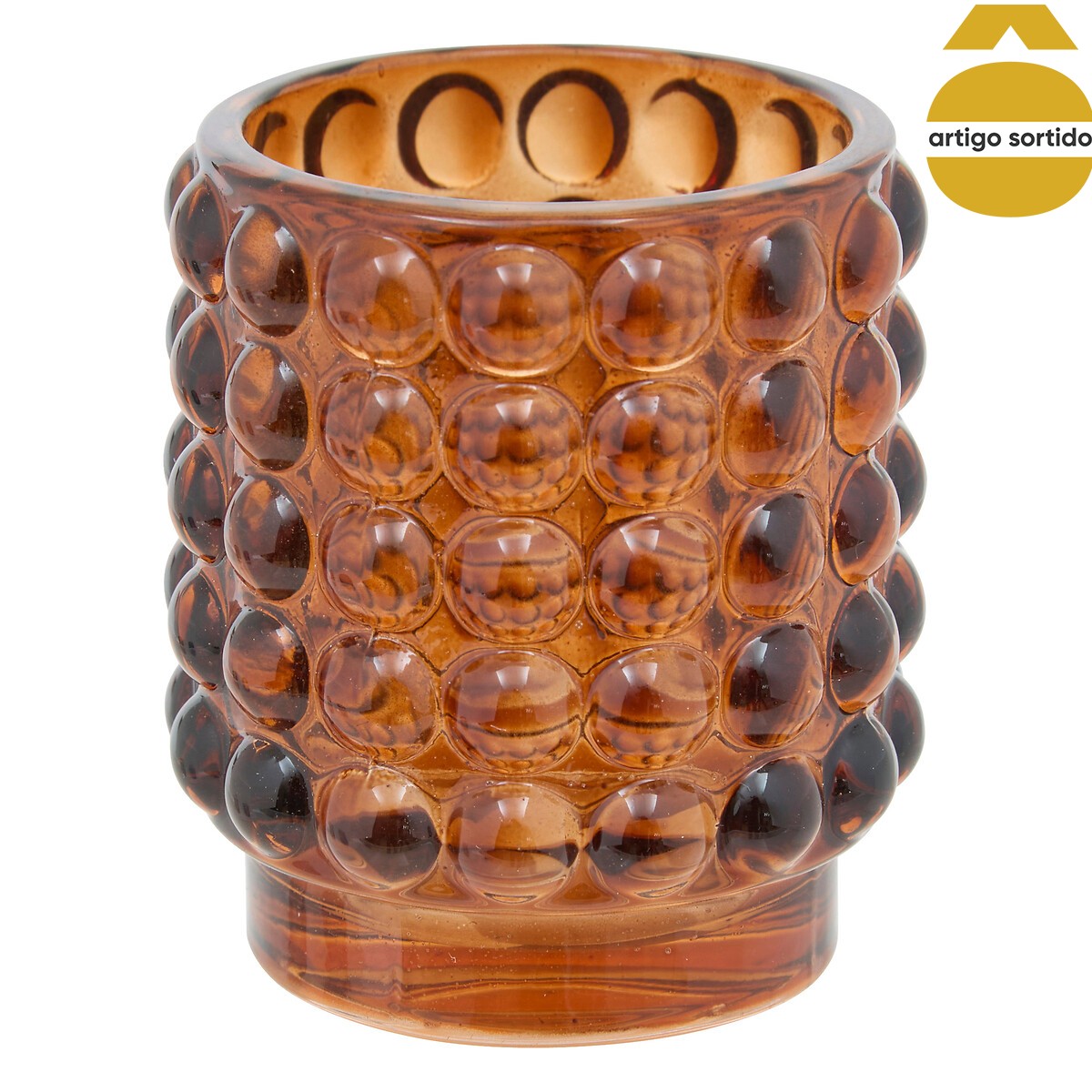 Casti&ccedil;al de vidro 8x7cm