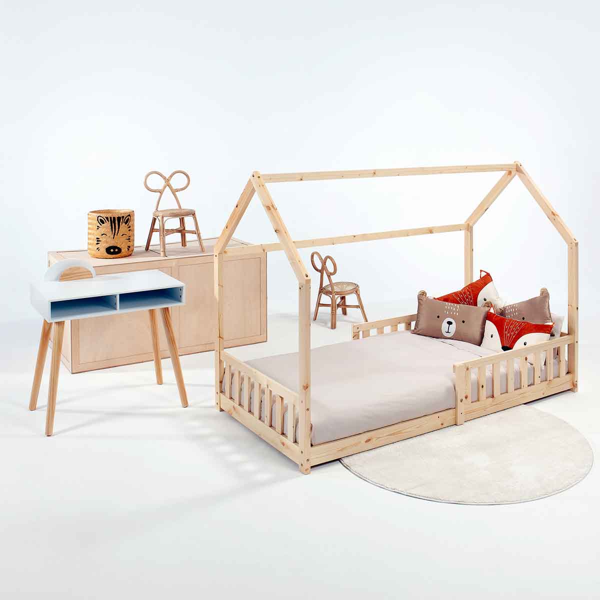 Cama MONTESSORI bosco natural