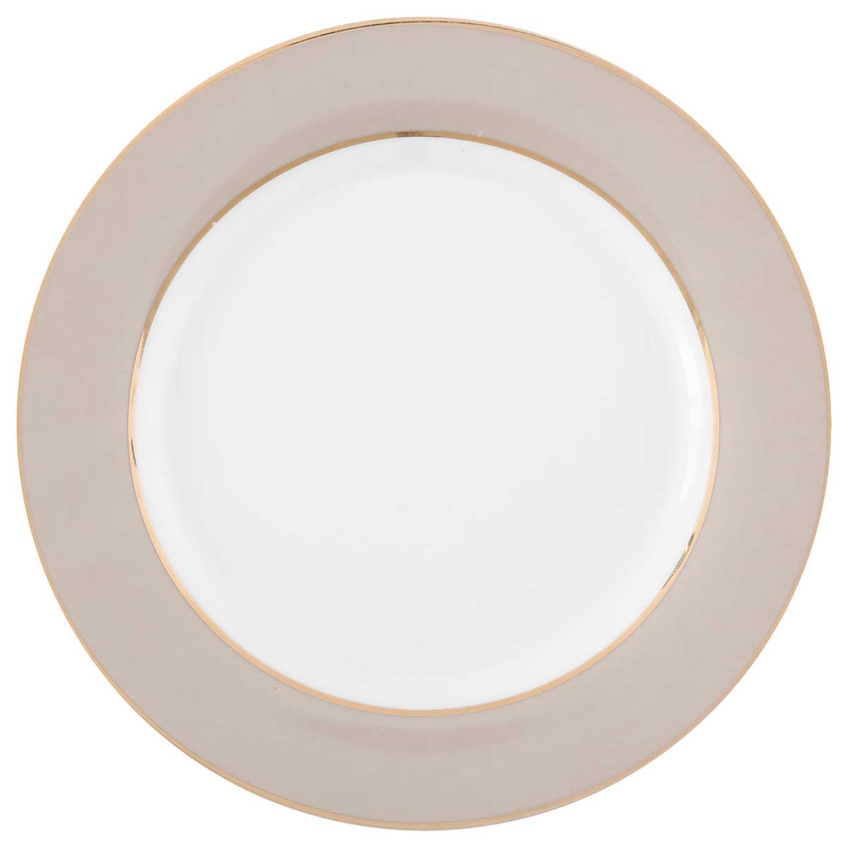 Prato de sopa taupe 22cm