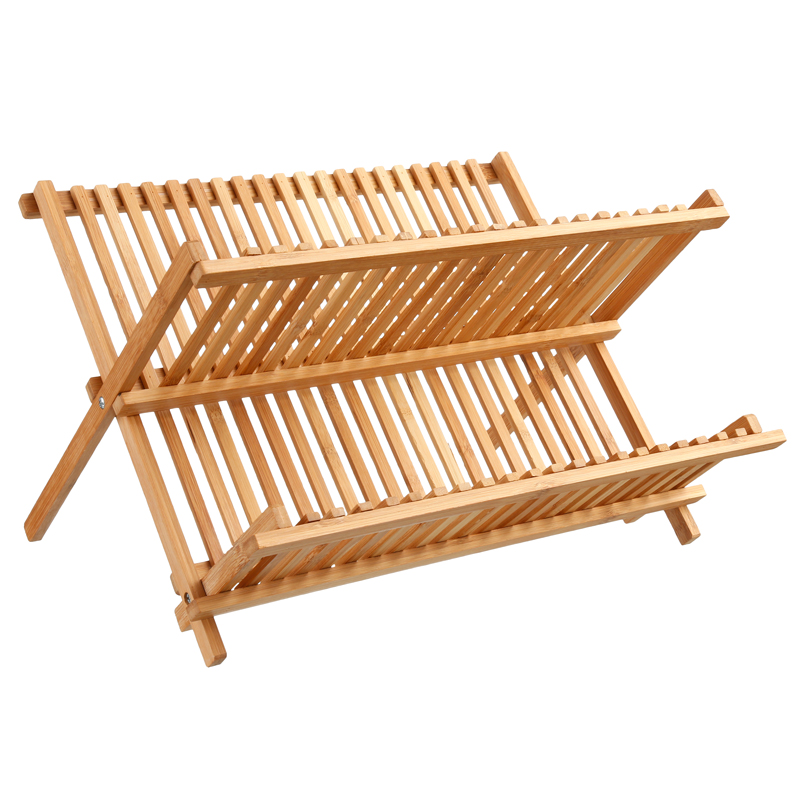 Escorredor para loi&ccedil;a em bambu