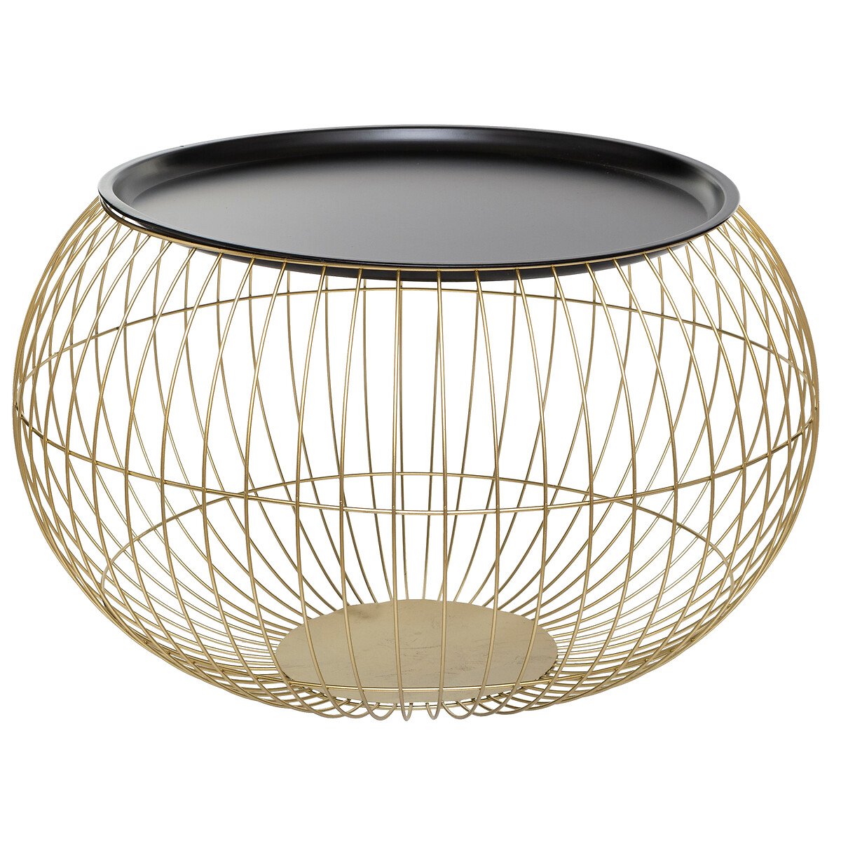 Mesa de apoio ALAYA dourada 49cm