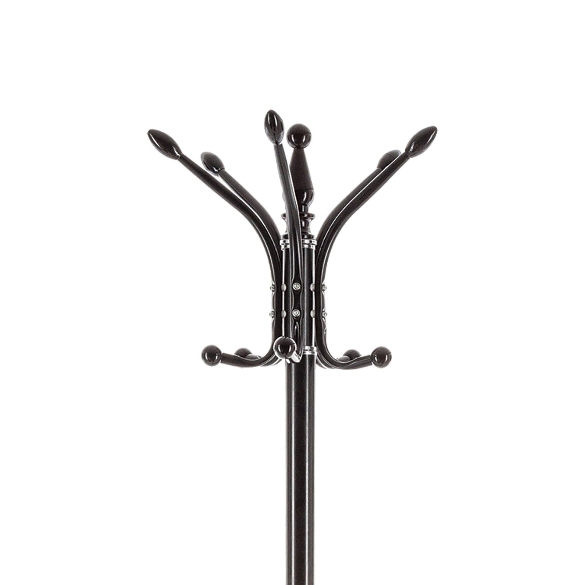 Cabide de p&eacute; com suporte para guarda chuva