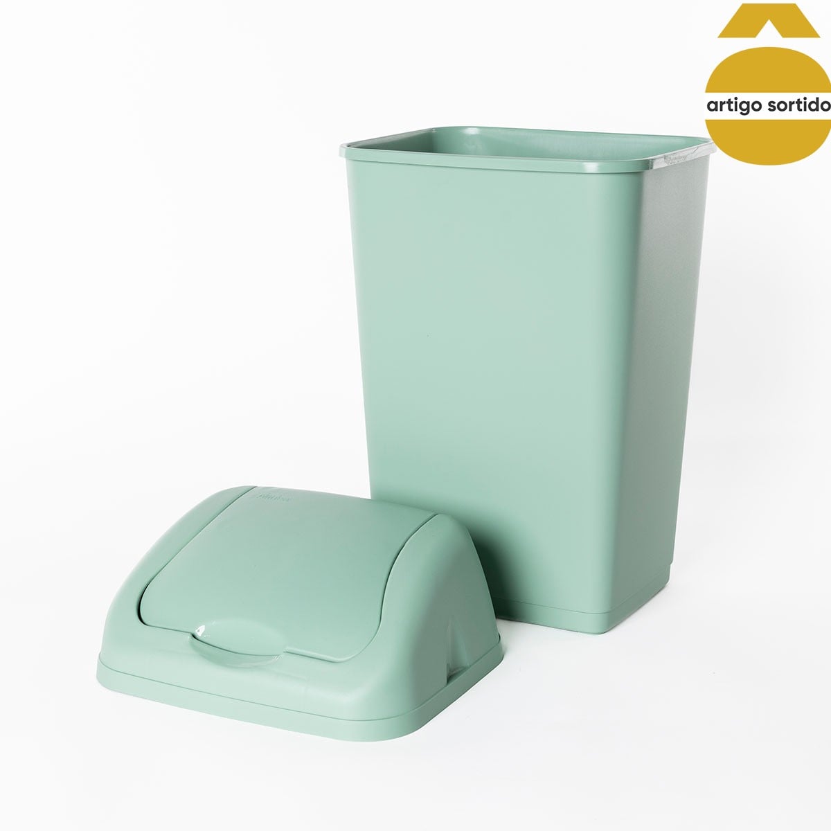 Ecoponto com tampa 35L