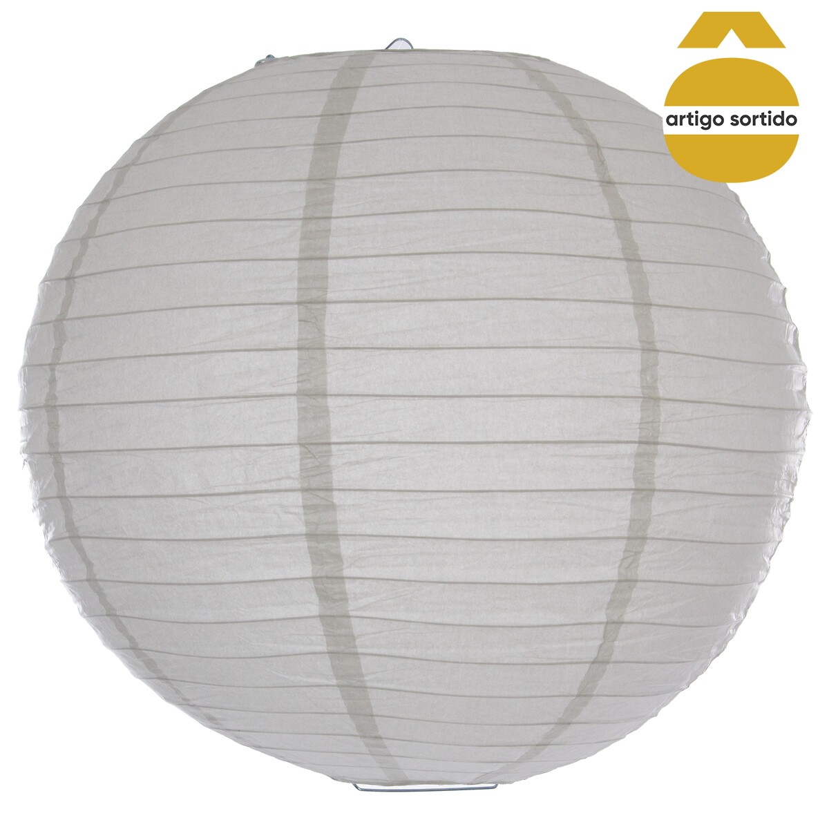 Candeeiro de teto em papel arroz 45cm