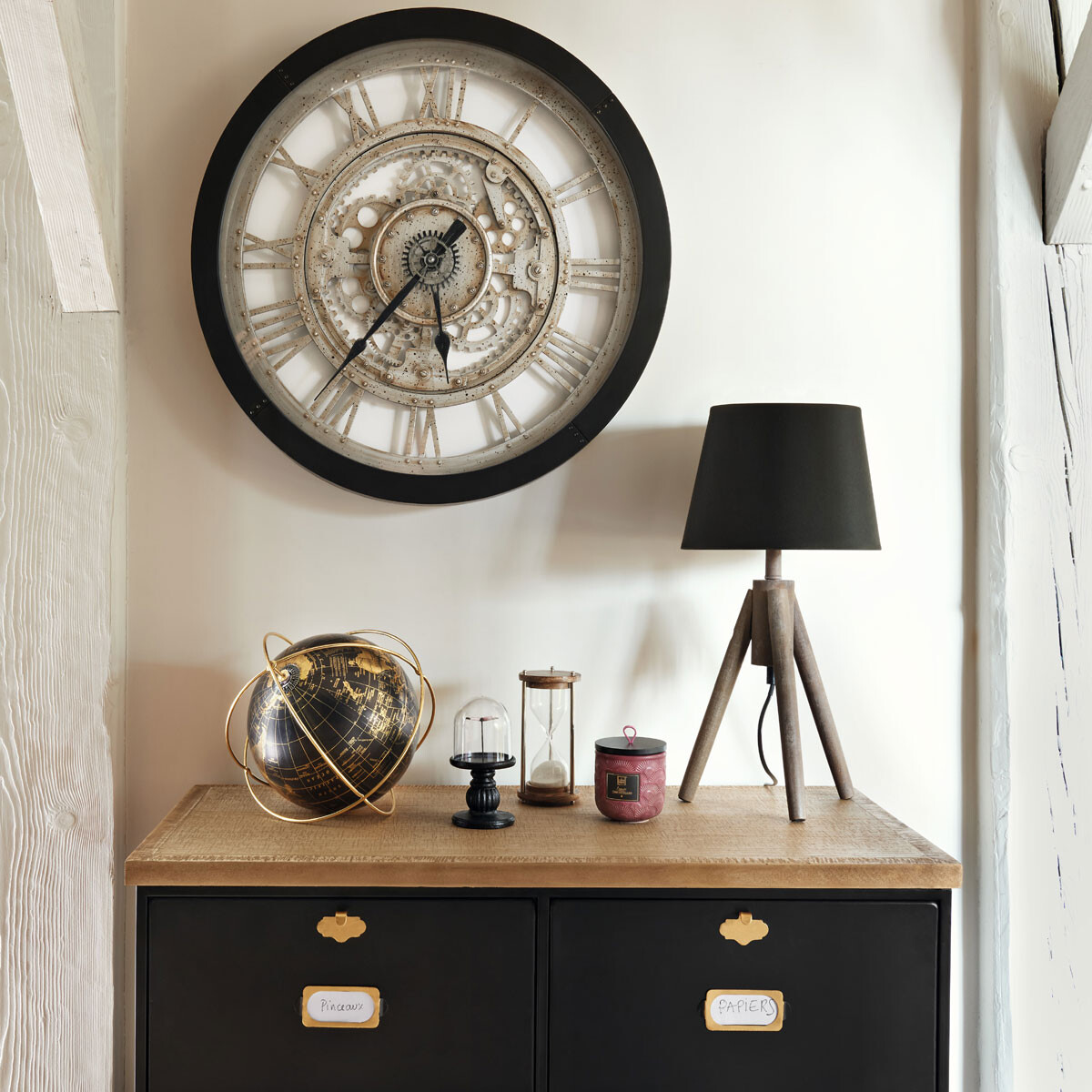 Ampulheta decorativa FLOWER FACTORY