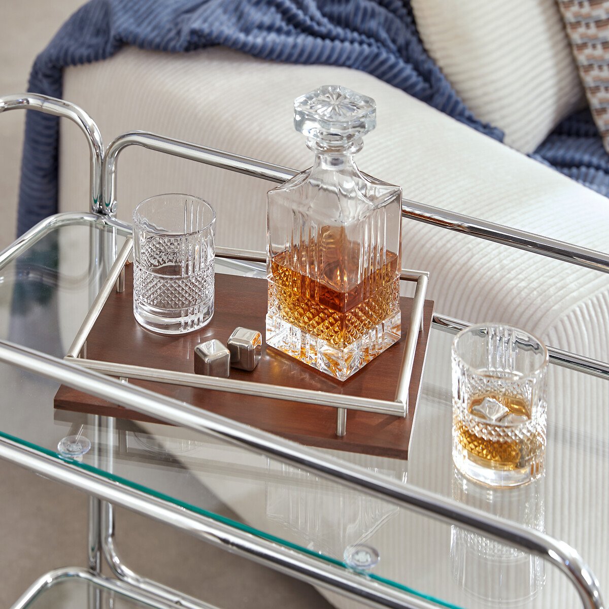 Conjunto de 6 peças para whisky JULES,  Conjunto de 6 peças para whisky JULES