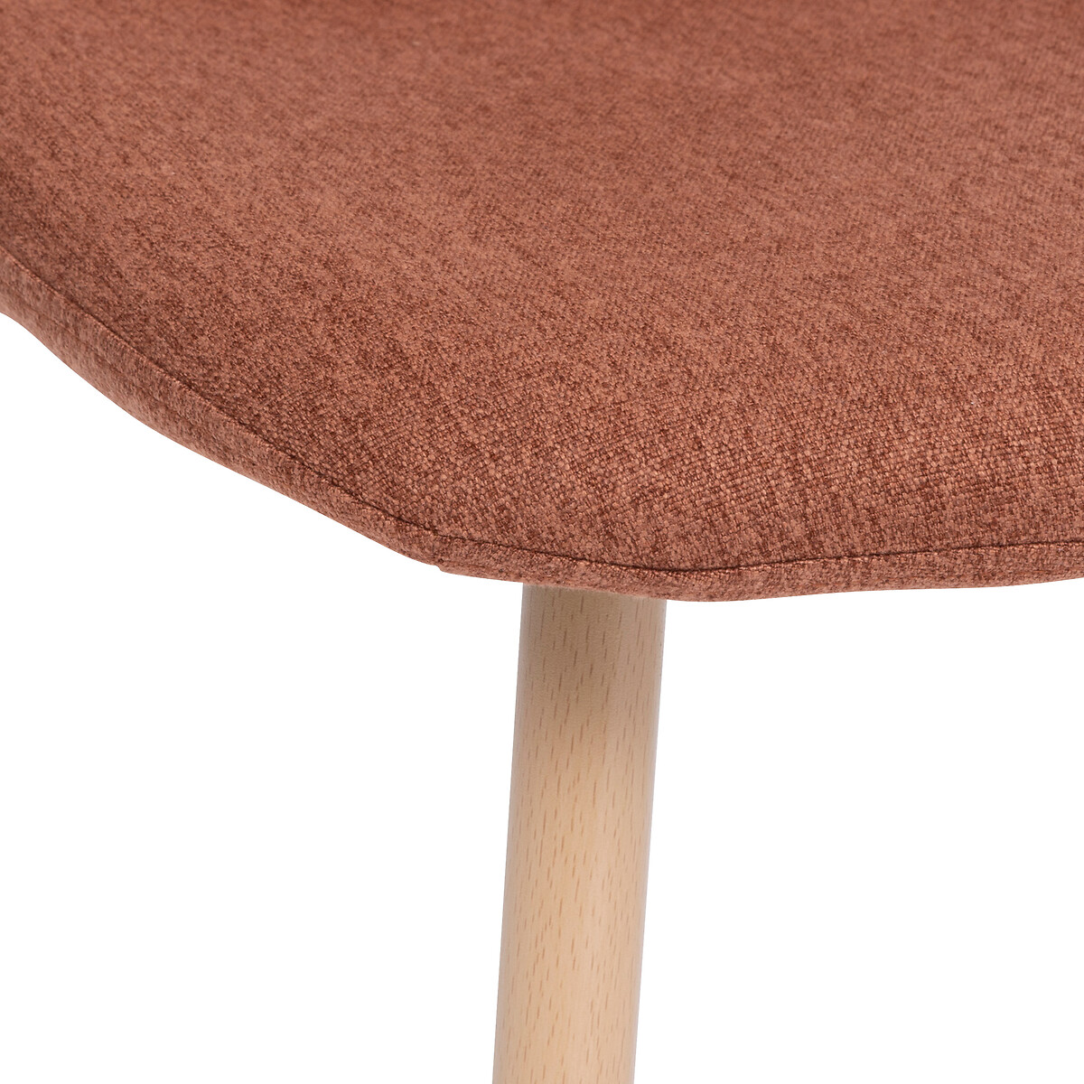 Cadeira ROKA terracota em tecido,  Cadeira ROKA terracota em tecido