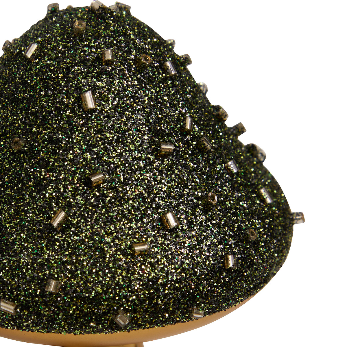 Conjunto de 3 pendurantes cogumelo verde