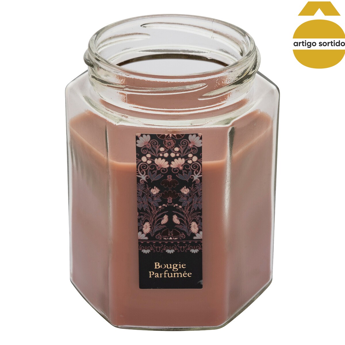 Vela perfumada em frasco vidro LIT