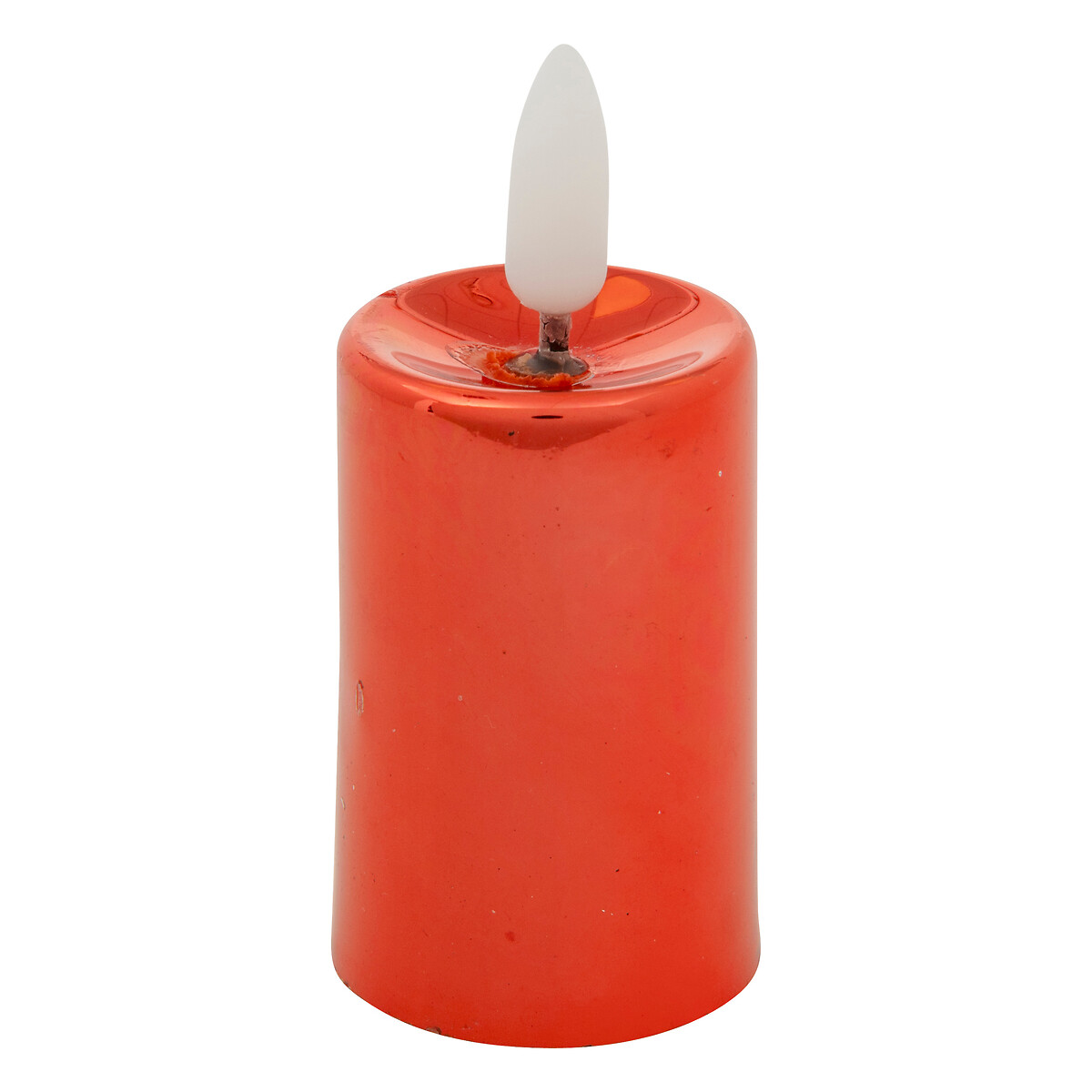 Conjunto de 4 velas led vermelhas