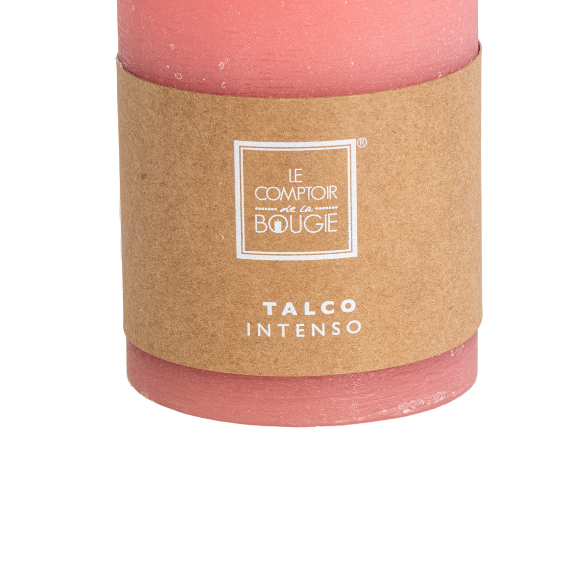 Vela perfumada PILAR de talco 10cm,  Vela perfumada PILAR de talco 10cm