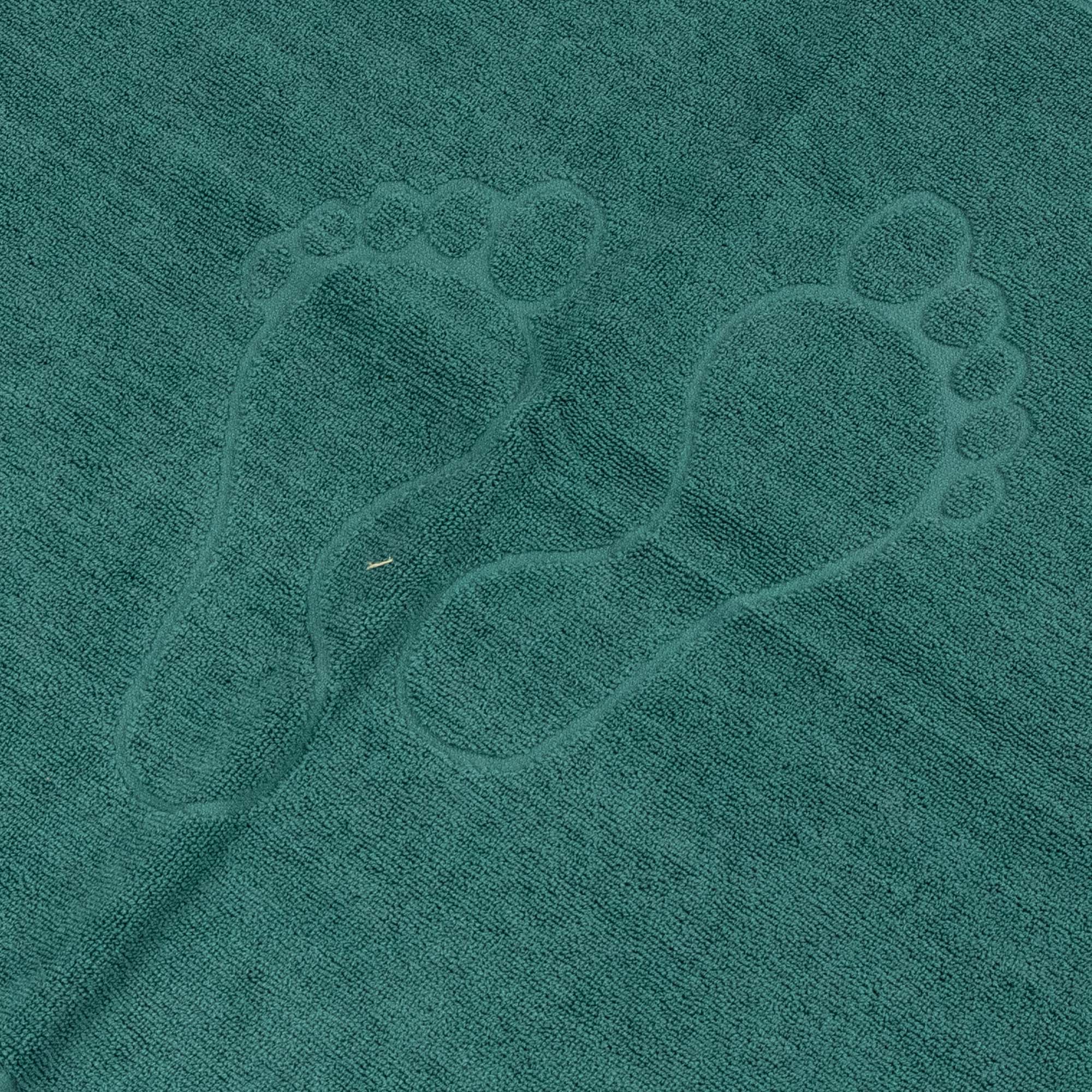 Tapete saída de banho TOOSTY pés verde,  Tapete saída de banho TOOSTY pés verde