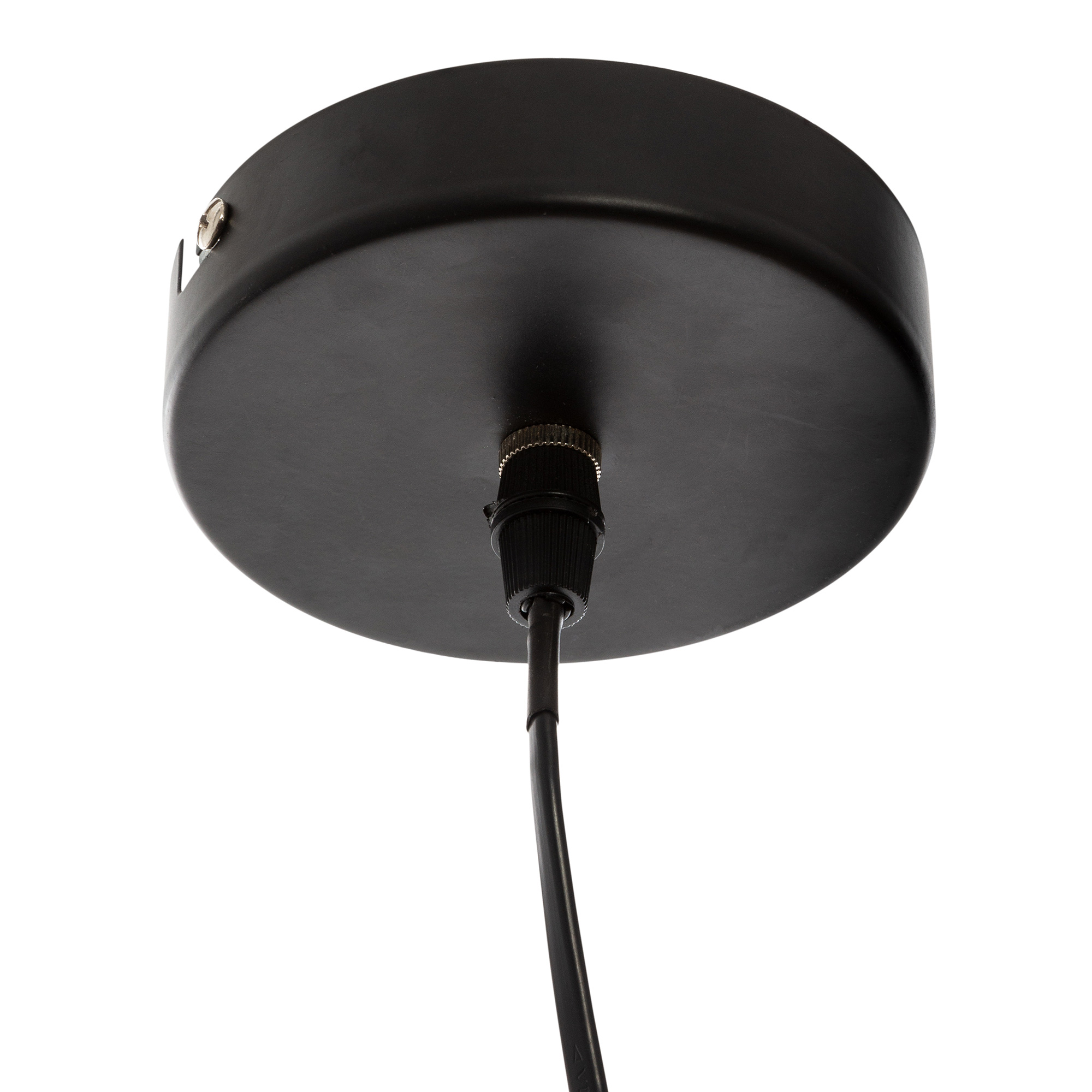 Candeeiro de teto alara preto em metal,  Candeeiro de teto alara preto em metal