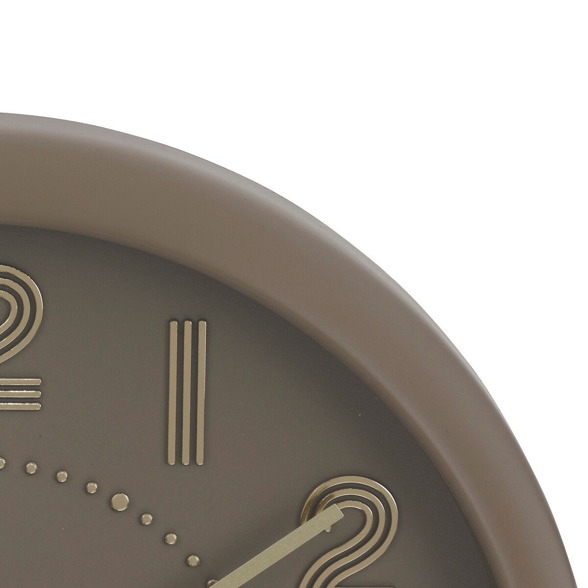 Relógio de parede ALIZEE taupe 30,5cm