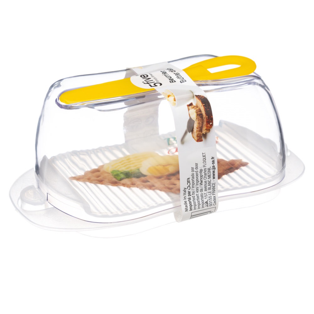 Manteigueira pl&aacute;stico