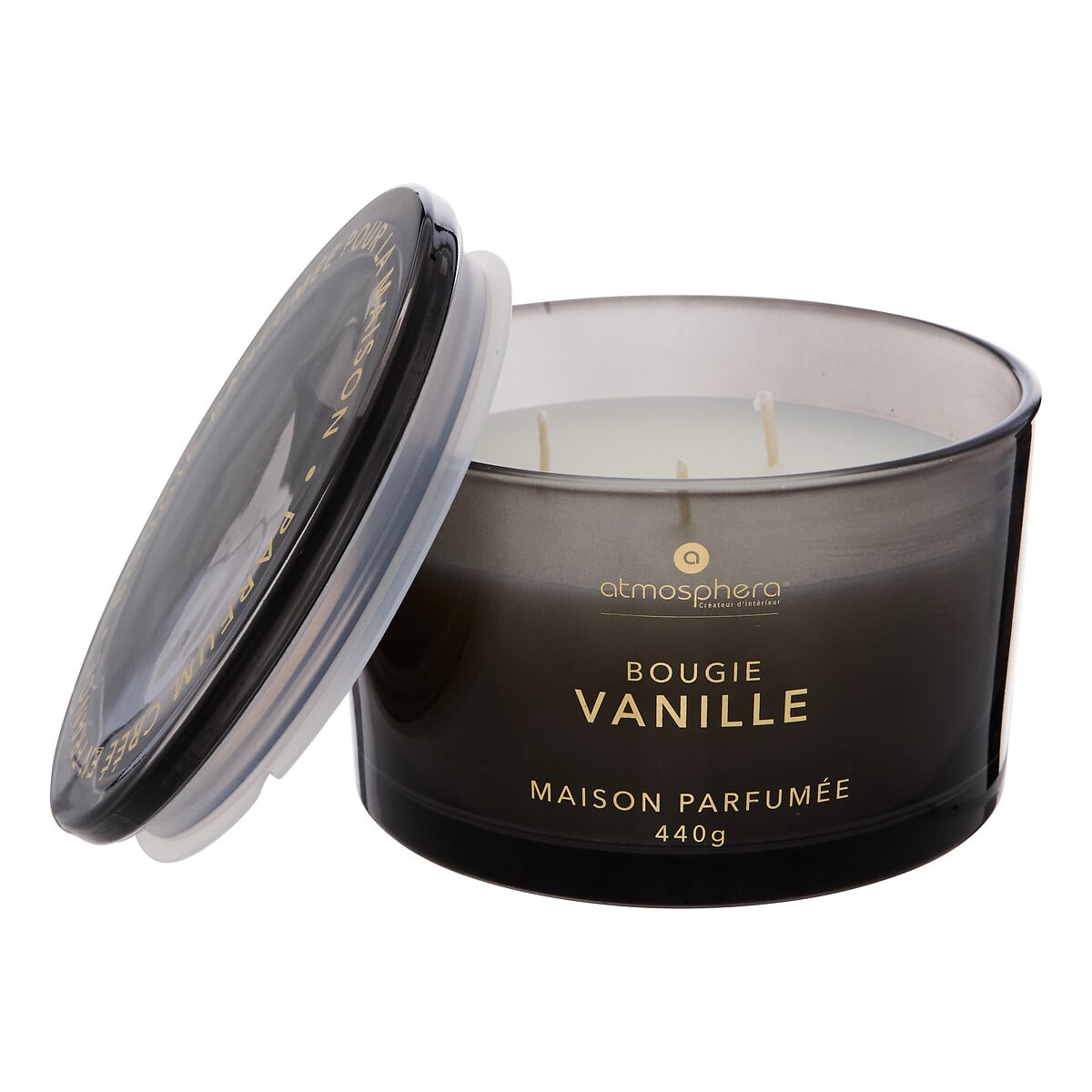 Vela perfumada baunilha GLOWY 440g