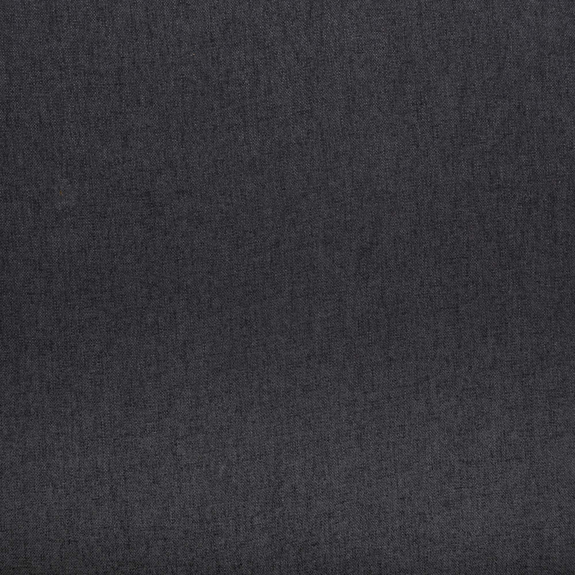 Pufe Cinza Escuro Redondo