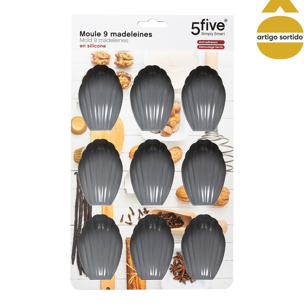 Forma em silicone m&eacute;dia