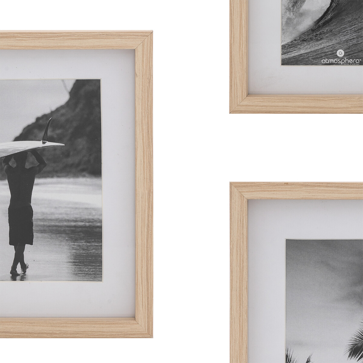 Conjunto de 5 quadros decorativos ERIN