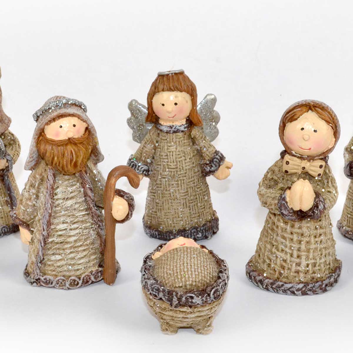 Presépio com 9 figuras