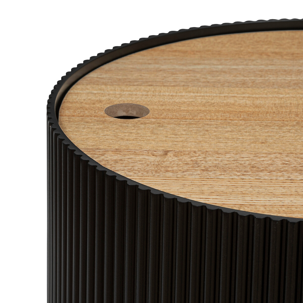 Mesa de apoio ENOLA preta e bege