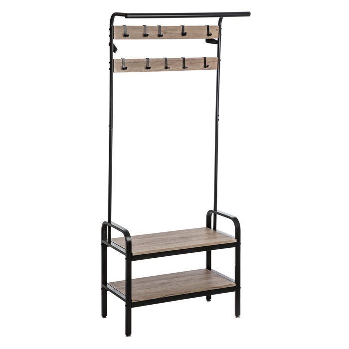 Cabide com sapateira JANO