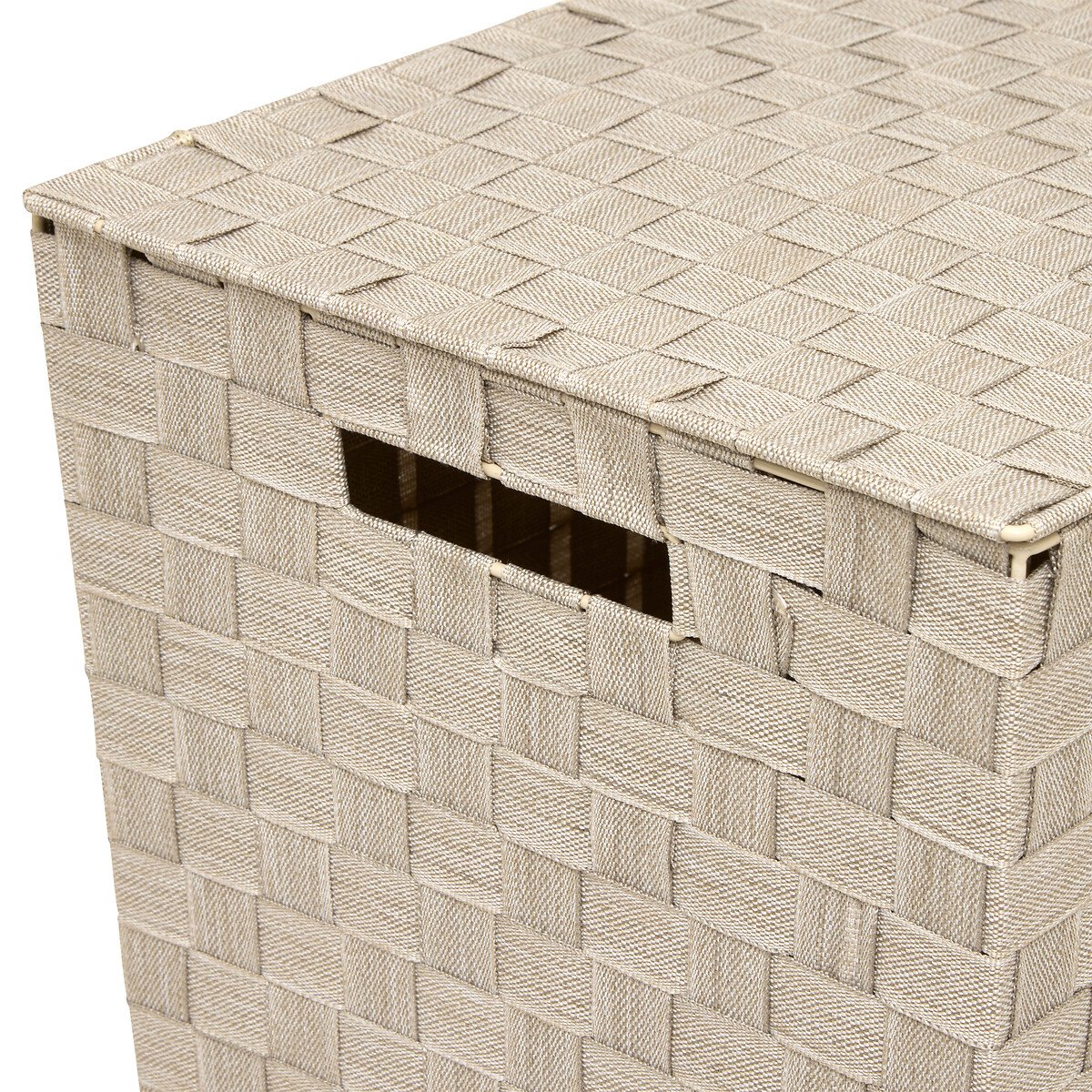 Cesto para roupa wc LISE bege 50l