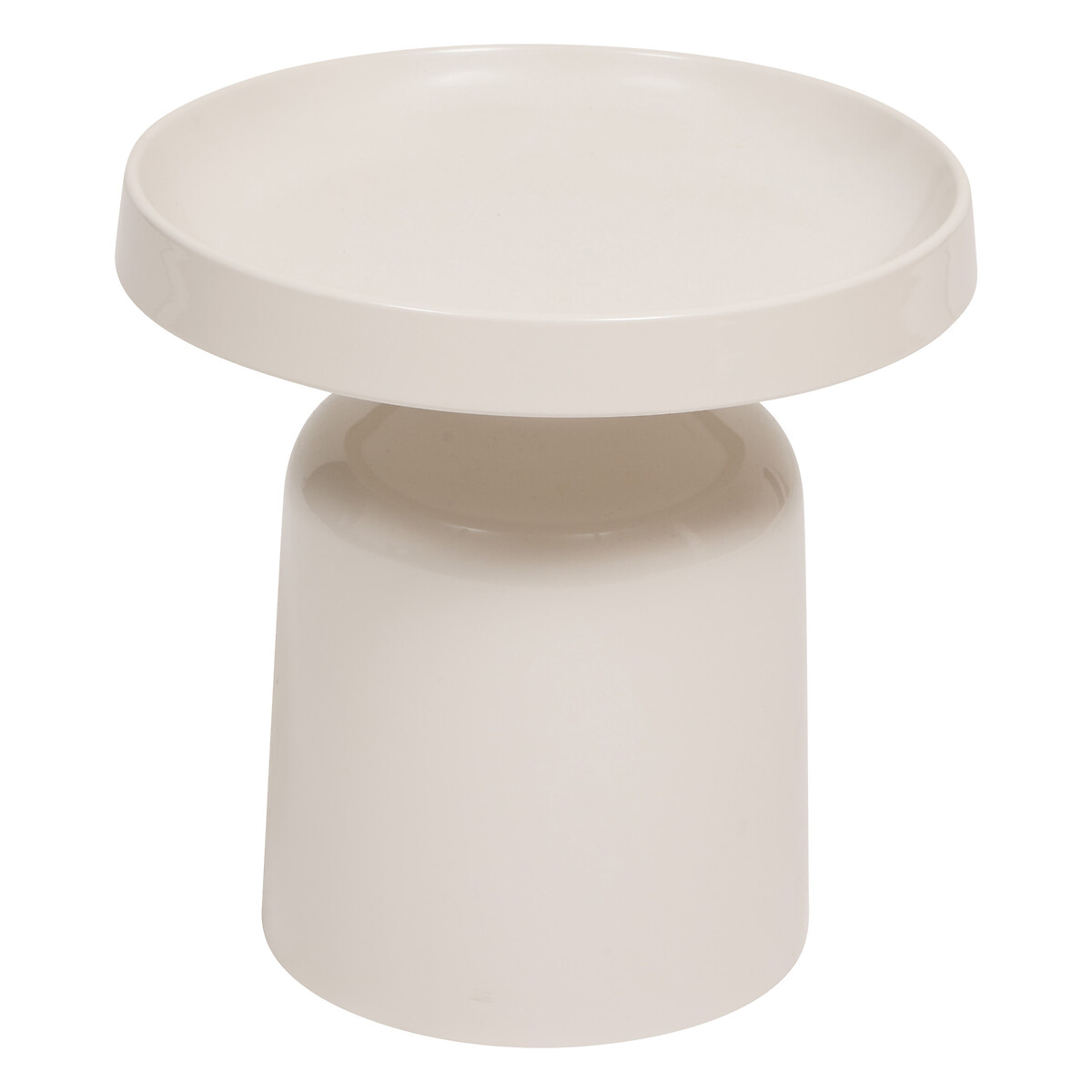 Mesa de centro ABADI cru em metal 41x43cm