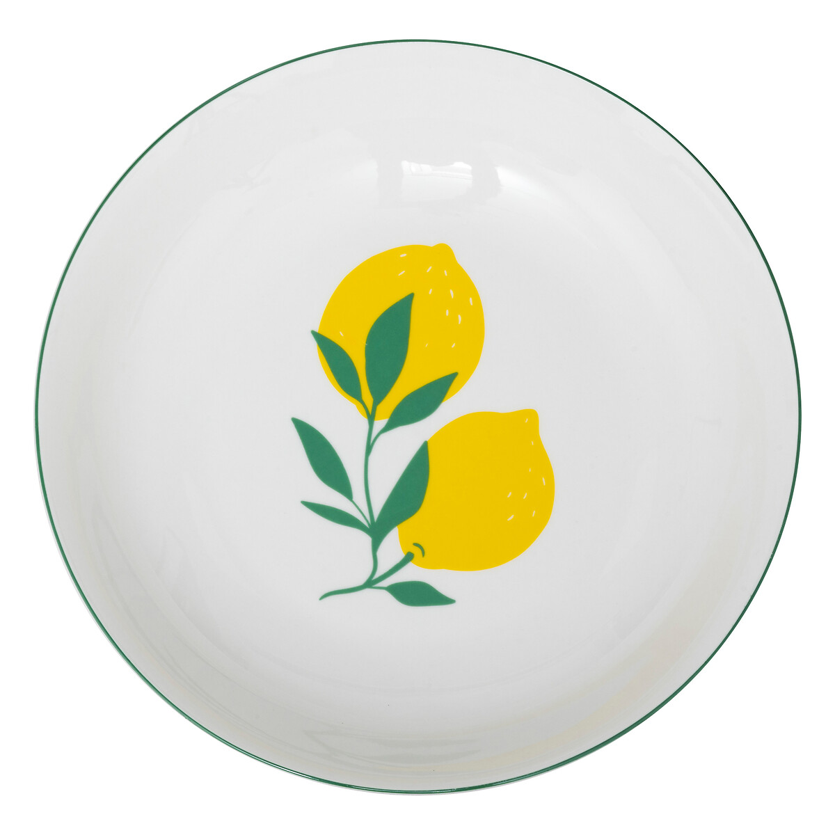 Prato de sopa CITRONS 20cm em porcelana
