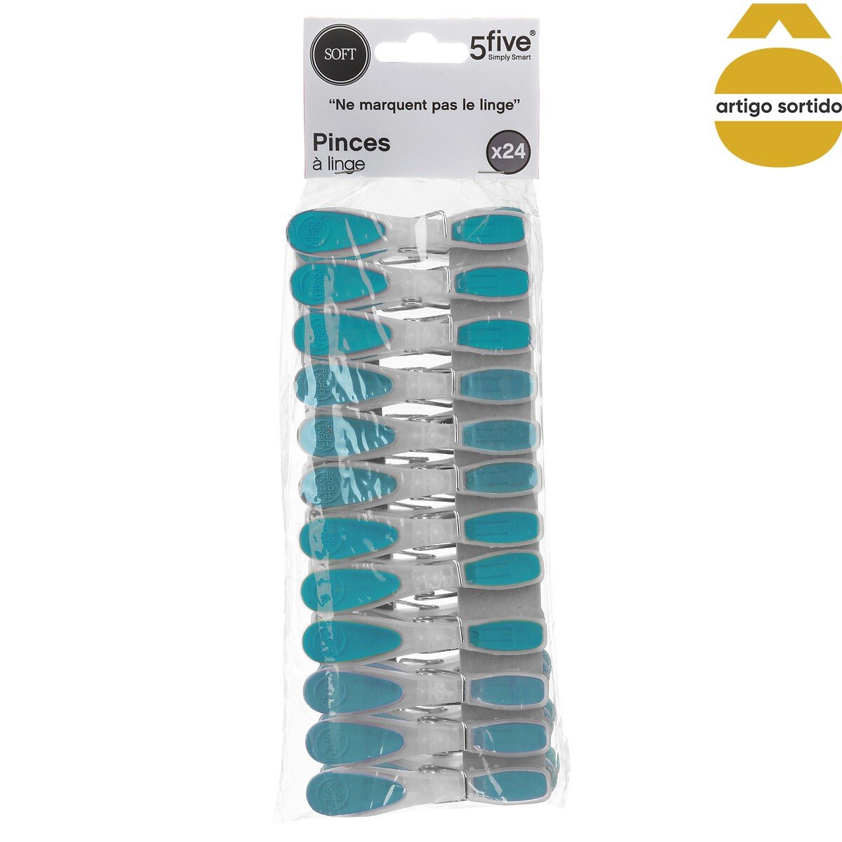 Conjunto de 24 molas coloridas