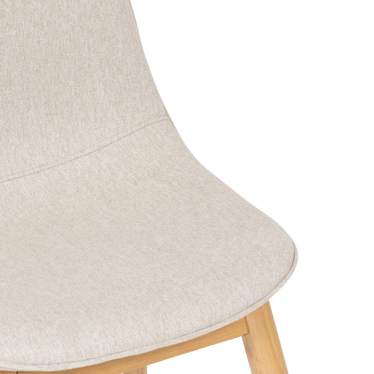 Cadeira AYATI bege em mdf