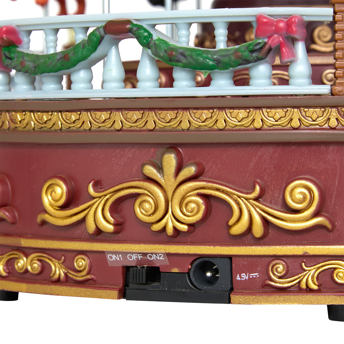 Carrossel animado com figuras