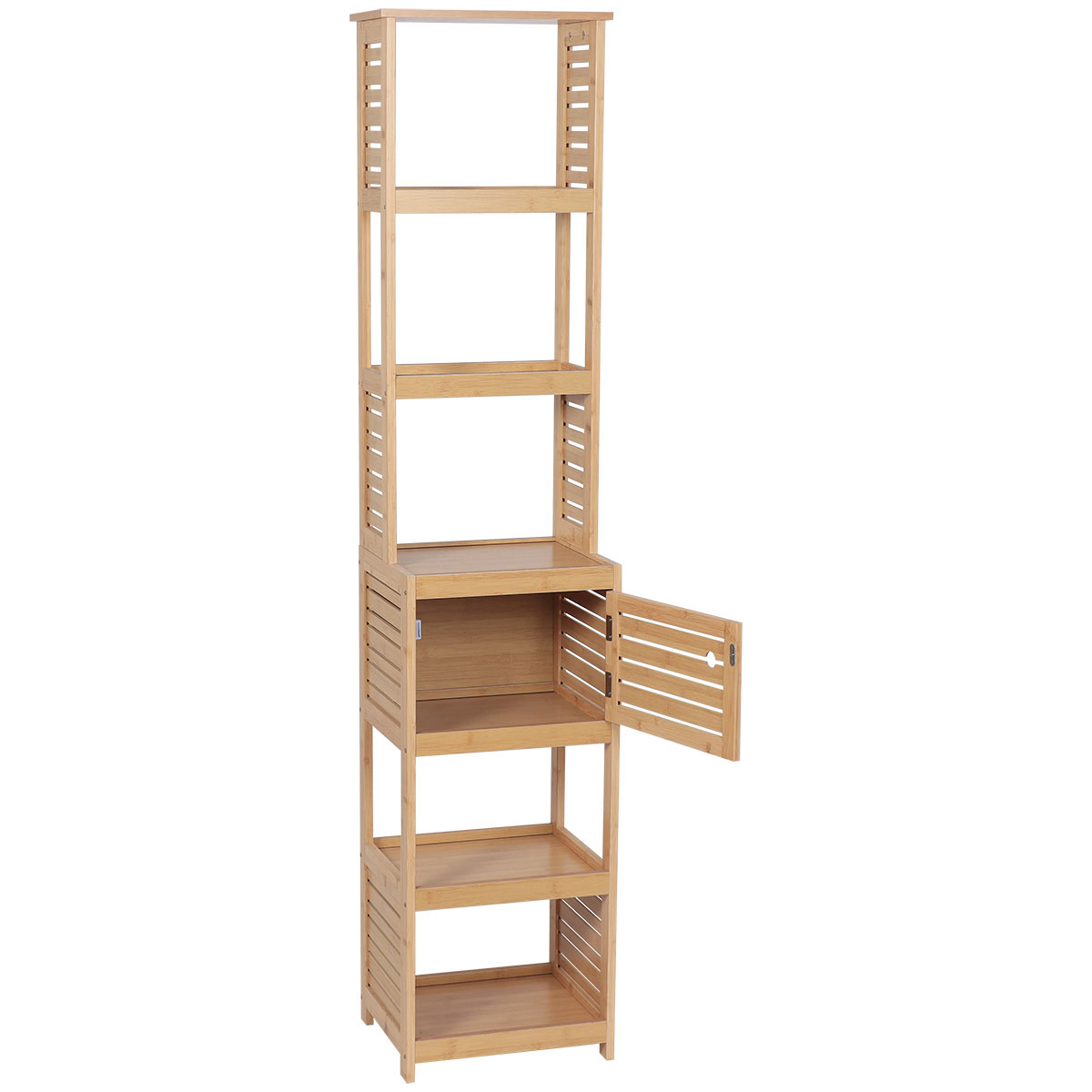 M&oacute;vel alto wc TRINIDAD em mdf e bambu