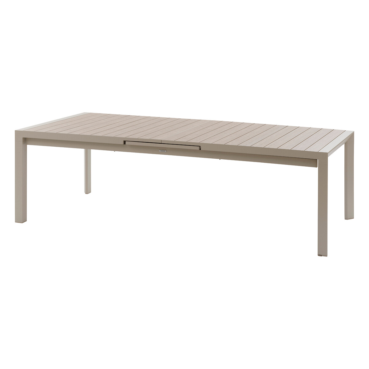 Mesa extens&iacute;vel autom&aacute;tica EVASION bege 254-314cm
