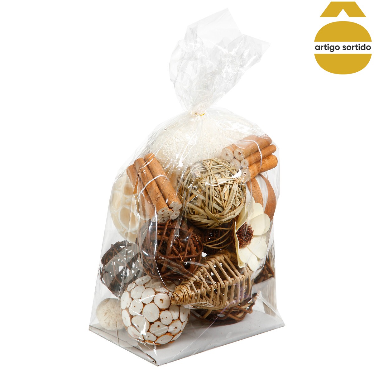 Bolas decorativas natural