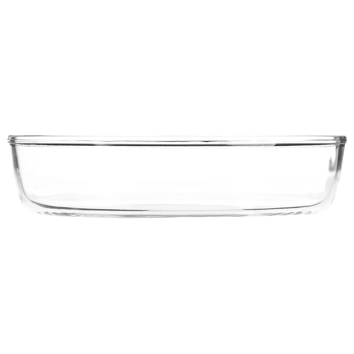 Travessa de vidro oval 26x18cm